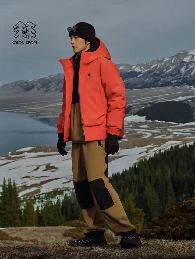 Same style as the official website! Kolon cotton-padded jacket! Supplying Ddd's