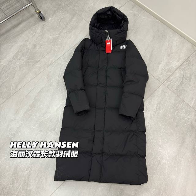 New Arrival! Helly Hansen Down Jacket - Unisex Autumn/Winter Warm Mid-Length Dow