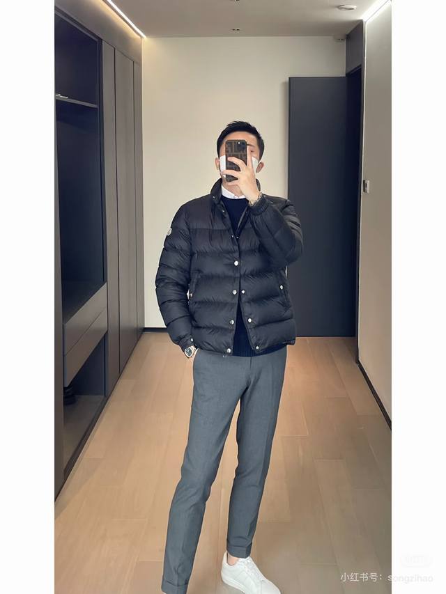 New Arrival! McMoncler Men's Stand Collar Lightweight Down Jacket! McMoncler dow