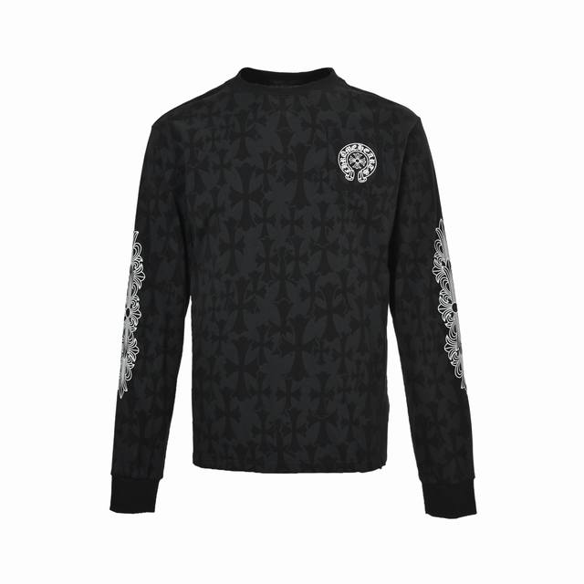 Chrome Hearts 25Fw All-over Pattern Long-Sleeve T-Shirt. Made with high-quality,