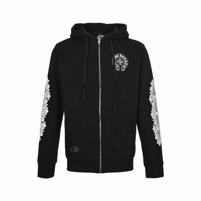 Chrome Hearts 25Fw "Kirin Arm" Printed Zipper Jacket Made of high-quality, high-