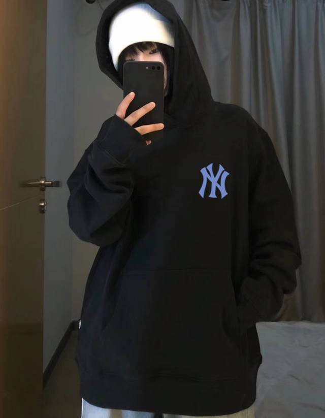 Mlb Yankees-Ny Colorful Wheat Ear Spring/Autumn Hooded Sweatshirt This style is