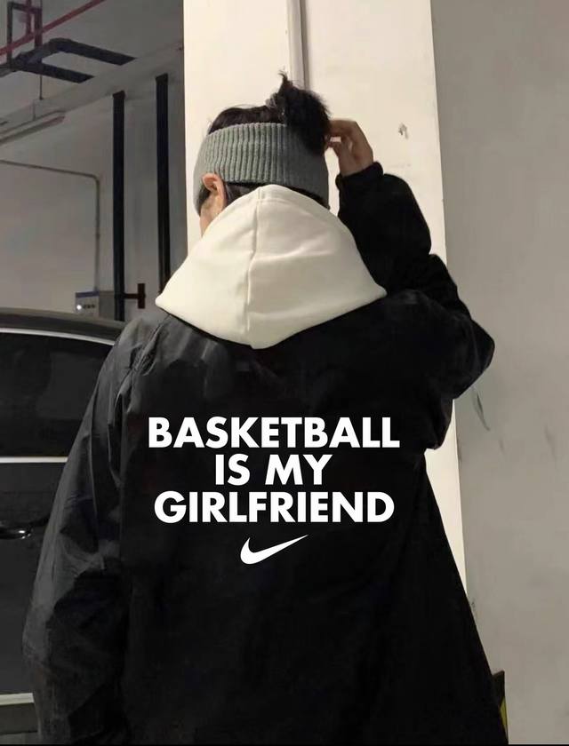 Nike American High Street Style Stand Collar Coach Jacket Selected high-quality