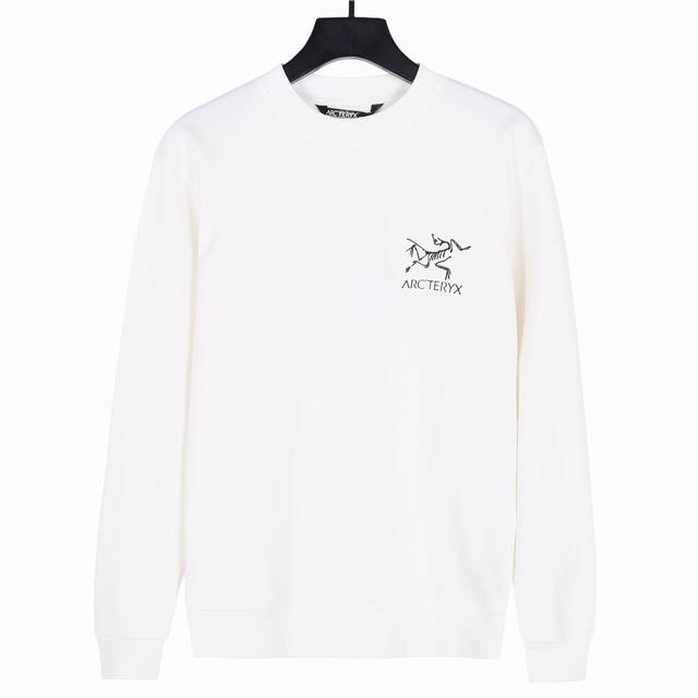 Arcteryx 24Ss Classic Logo Print Crew Neck Sweatshirt Fabric: 100% Custom-woven