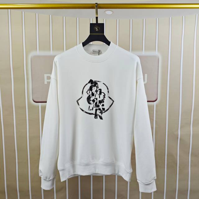 M*Ncler Moncler 2025 Autumn/Winter New Original Men's Casual Sweatshirt High-end