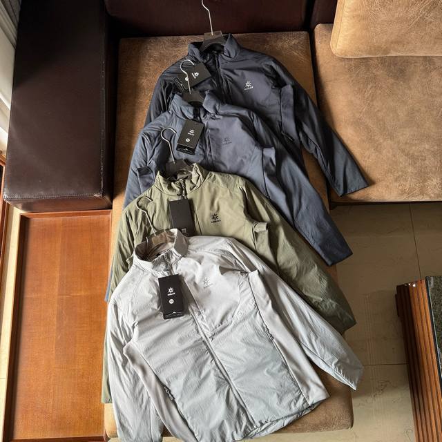 Kailas Ac 60 Stand Collar Cotton Jacket, P-Cotton Warm and Water-Repellent Outdo