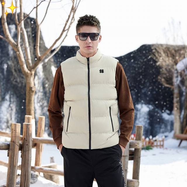 Available for Kolonsport New Autumn/Winter Solid Color Cotton Vest, Warm Casual