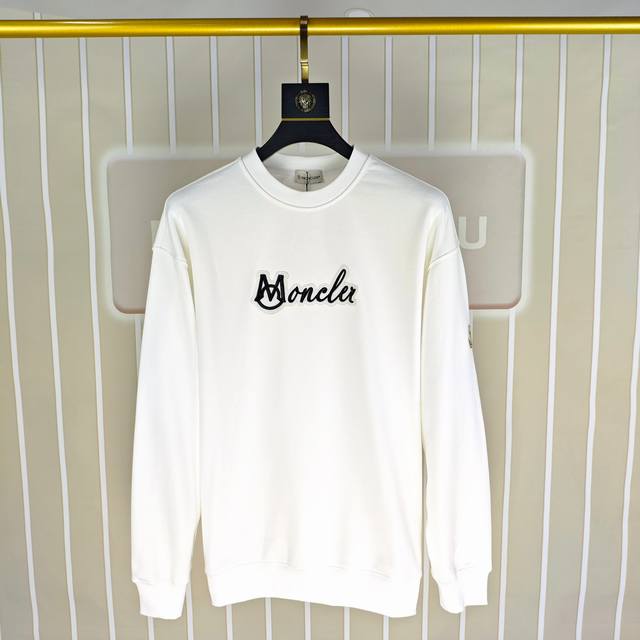 M*Ncler Moncler 2025 Autumn/Winter New Original Men's Casual Sweatshirt High-end