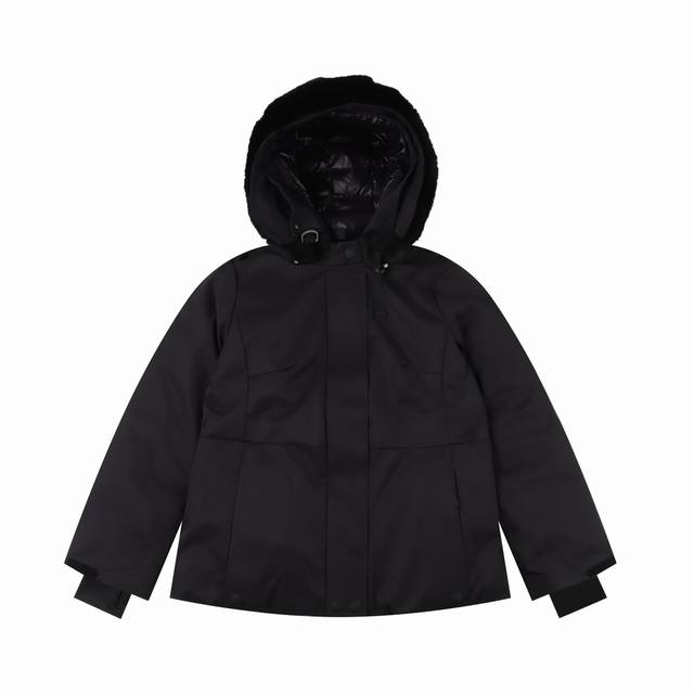 Moncler 2025 Autumn/Winter Bauges Shawl Hooded Down Jacket with Fox Fur Collar (