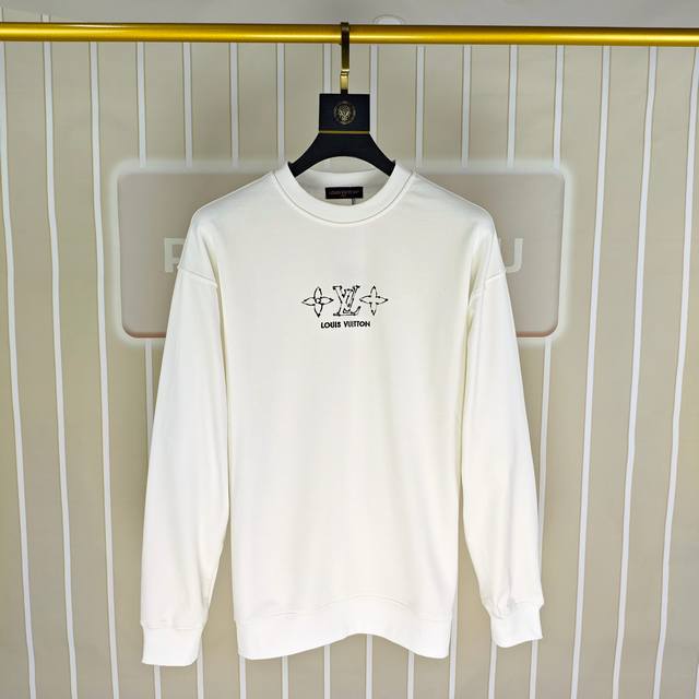 Lv Louis Vuitton 2025 Autumn/Winter New Original Men's Casual Sweatshirt High-en