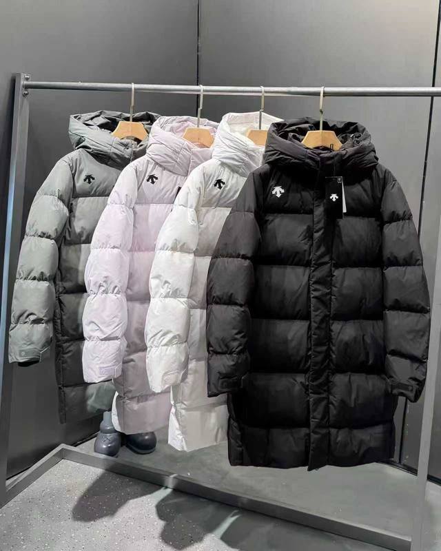 New Arrival! Descente Autumn/Winter New Seoul Style Long Over-the-Knee Hooded Do