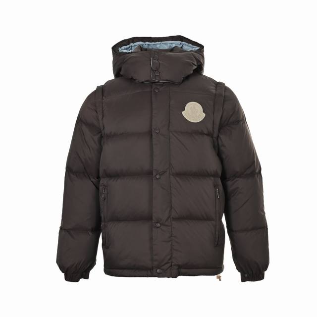 Moncler Cyclone Hooded Down Jacket with Large Logo (Ddd) This down jacket is mad