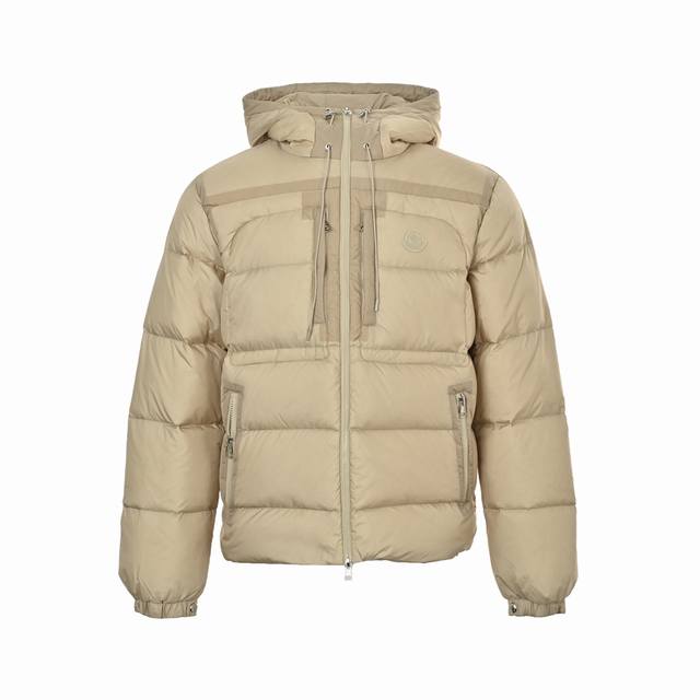 Moncler 25Fw Double Zipper Pocket Hooded Down Jacket New Double Zipper Pocket Do