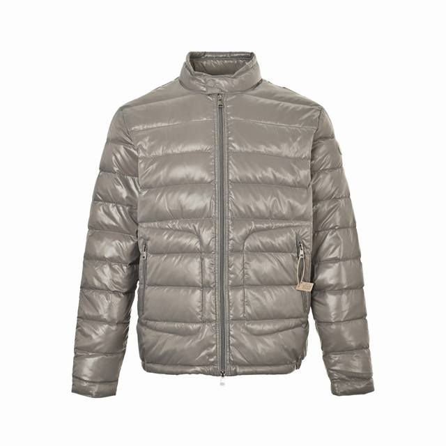 Moncler Simple Large Pocket Stand Collar Lightweight Down Jacket Simple Large Po