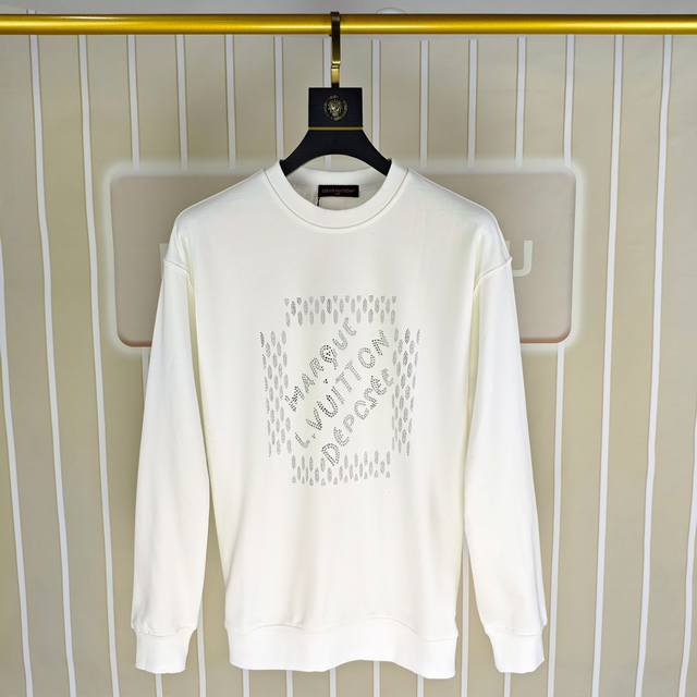 Lv Louis Vuitton 2025 Autumn/Winter New Original Men's Casual Sweatshirt High-en