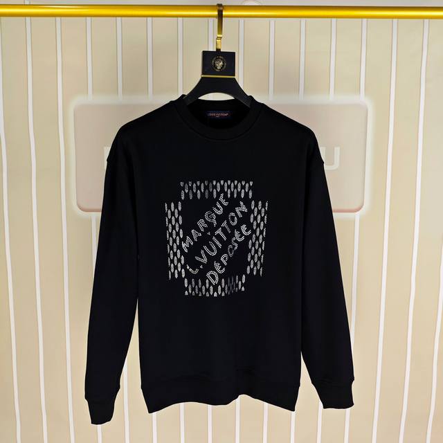 Lv Louis Vuitton 2025 Autumn/Winter New Original Men's Casual Sweatshirt High-en