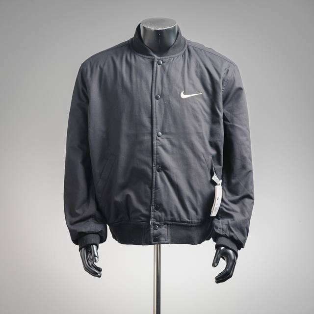 Nike X Stussy Collaboration Fw23 Logo Embroidered Reversible Jacket This is the