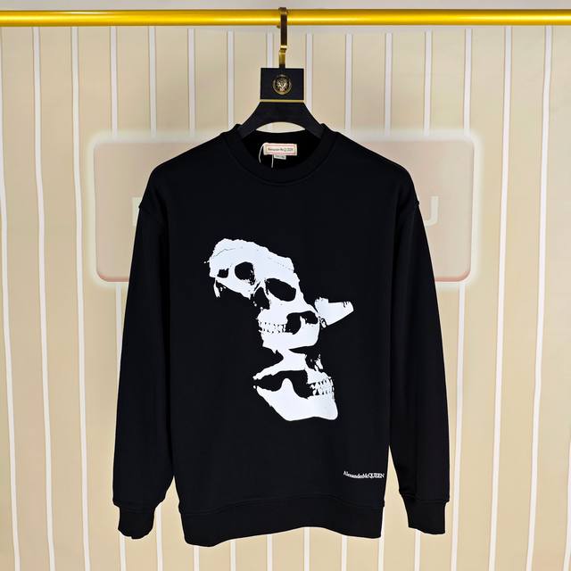 McQ*Een 2025 Autumn/Winter New Original Men's Casual Sweatshirt High-end Custom
