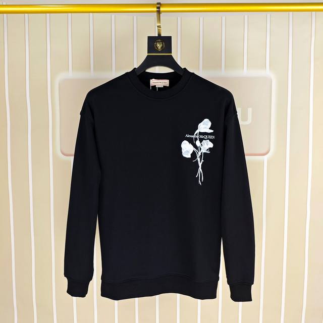 McQ*Een 2025 Autumn/Winter New Original Men's Casual Sweatshirt High-end Custom