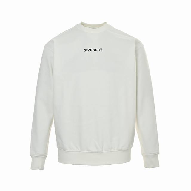 Givenchy Small Letter Embroidered Crew Neck Sweatshirt 25Fw Autumn/Winter New Cr Givenchy Small Letter Embroidered Crew Neck Sweatshirt 25Fw Autumn/Winter New Cr