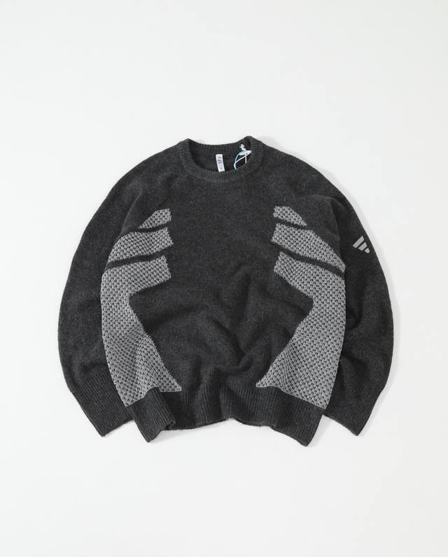 Adidas Fw Fustl Series P Crew2 Simple Casual Versatile Long-Sleeve Crew Neck Kni