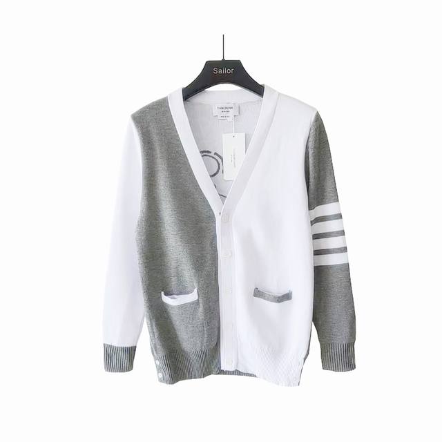 Real shot details + size chart Thom Browne.Tb classic stick figure dog pattern k