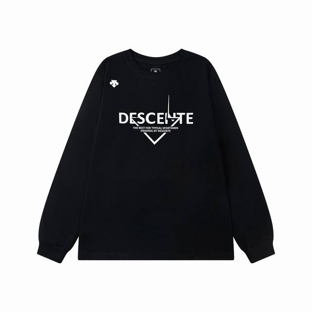 Descente Autumn/Winter Collection 32S Double Yarn 300g Fabric Descente Classic B