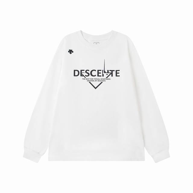 Descente Autumn/Winter Collection 32S Double Yarn 300g Fabric Descente Classic B