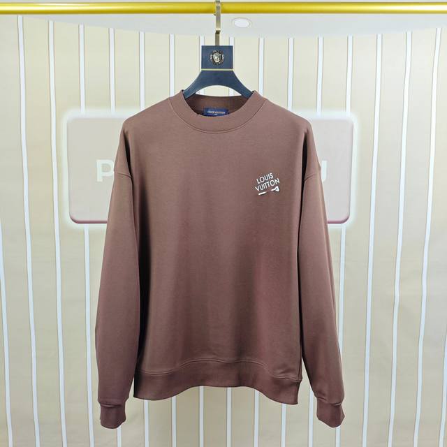 Lv Louis Vuitton 2025 Autumn/Winter New Original Men's Casual Sweatshirt High-en