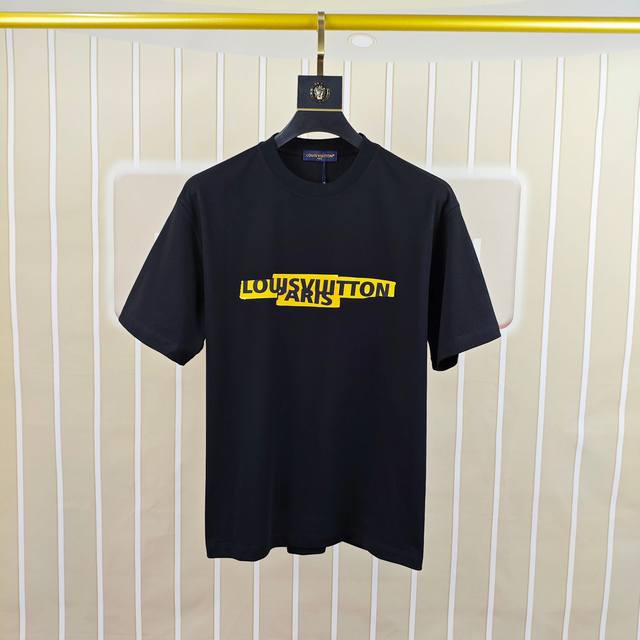 Louis Vuitton 2025 Spring/Summer New Arrival Original Men's Crew Neck Short Slee