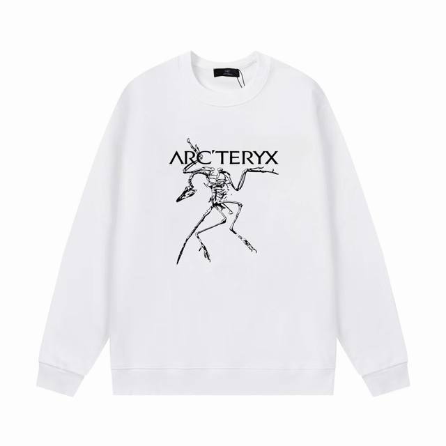 Arc'Teryx 24Ss New Arrival, Popular on Xiaohongshu, Solid Color Crew Neck Sweats