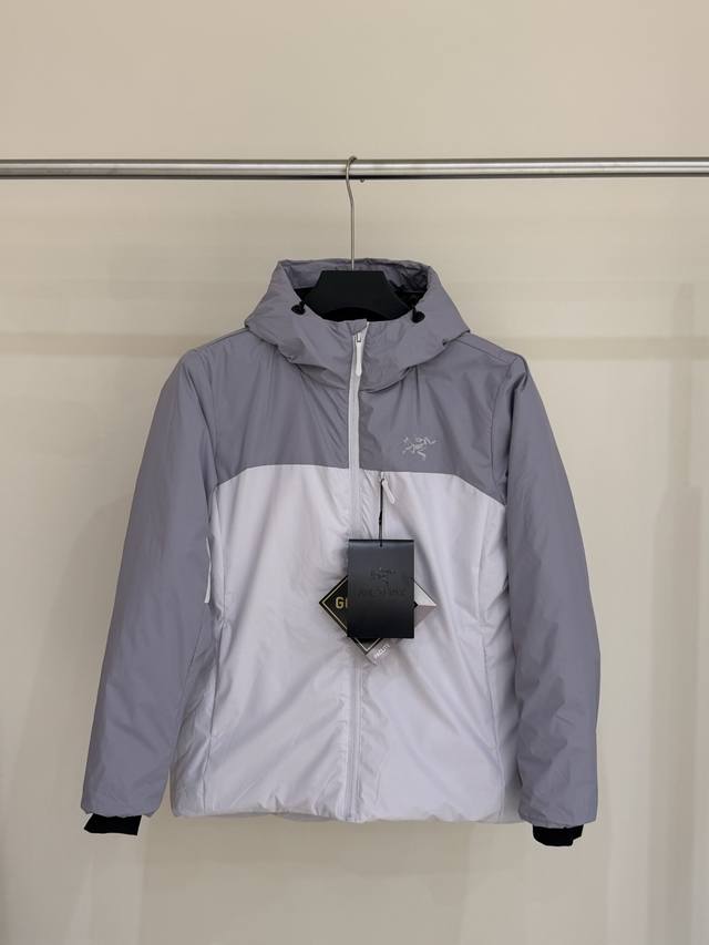 Arc'teryx 3D Silicone Label Color Block Lightweight Cotton Jacket Astro Boy Ligh