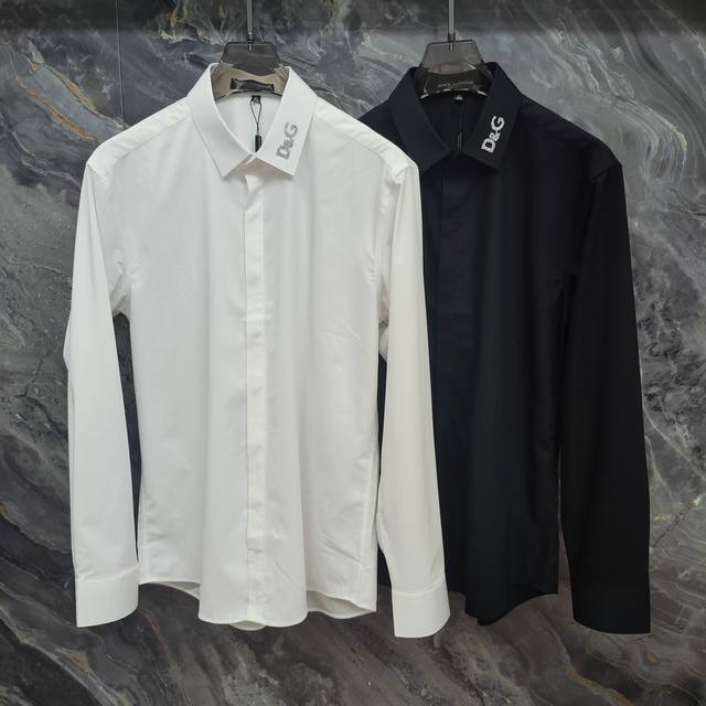 Dolce & Gabbana (Dg) 2025Ss New Long-Sleeve Shirt, High-End Version! Custom-made