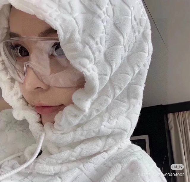 High Quality Product Name: Dior Dior Letter Jacquard 3D Hooded Long-Sleeve Loose