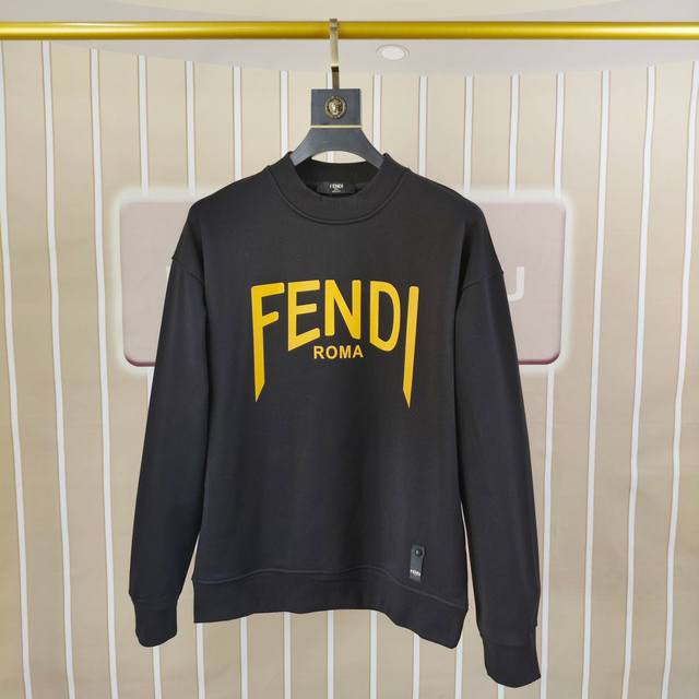 Fd Fendi 2025 Autumn/Winter New Original Men's Casual Sweatshirt High-end Custom