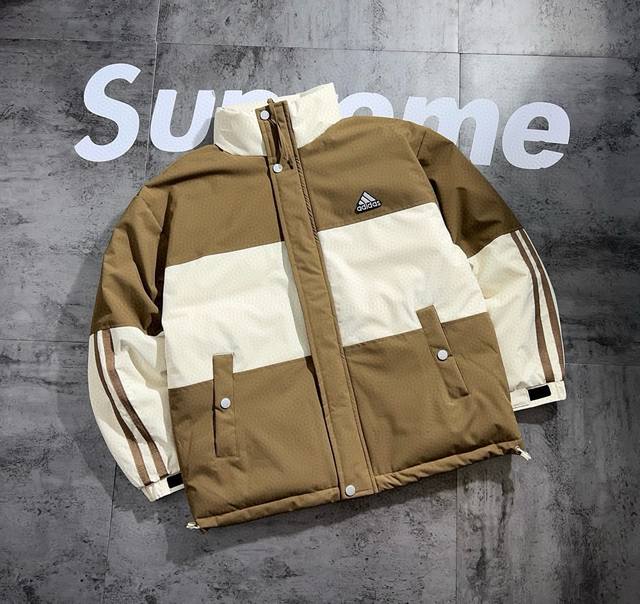 Clover Winter Limited Edition Basic Heavy-Duty Patchwork Cotton Jacket, Couple S