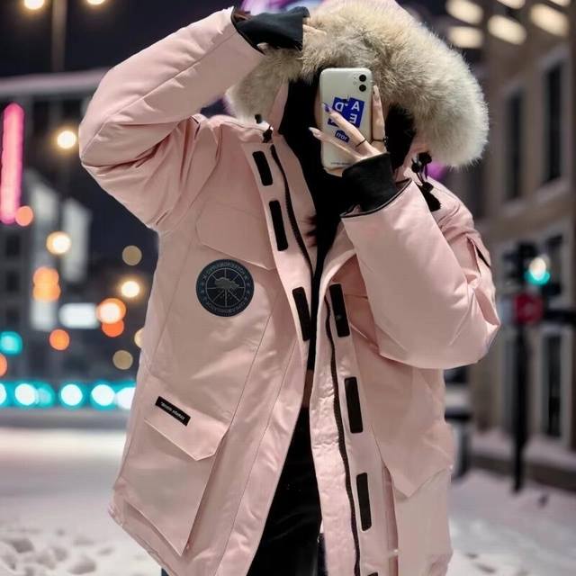 7999 Canada Goose 2008 Expedition Parka 4660M (Ddd) Colors: Black, Off-white, Pi