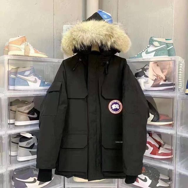 7999 Canada Goose 2008 Expedition Parka 4660M (Ddd) Colors: Black, Off-white, Pi