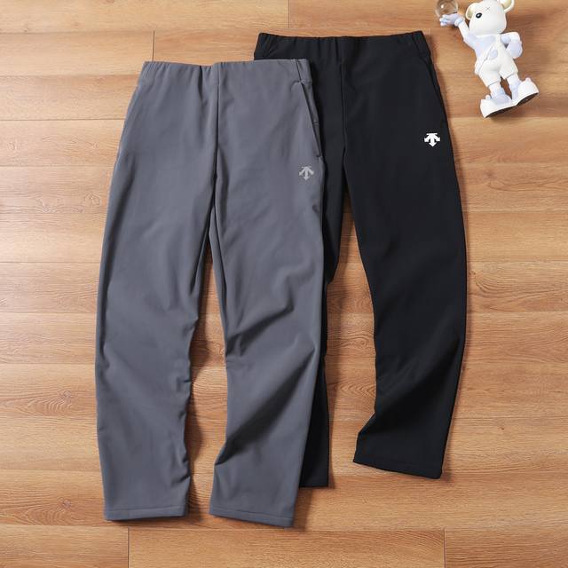 Descente Men's Winter Outdoor Hiking Fleece-Lined Slim Fit Softshell Pants! Made