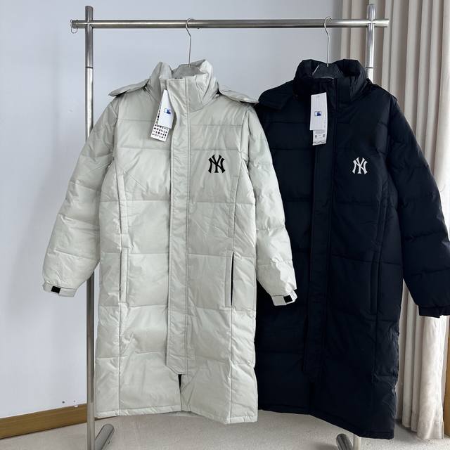 Mlb Ny Couple Long Hooded Cotton Jacket, Winter New Arrival, Ny Yankees Captain