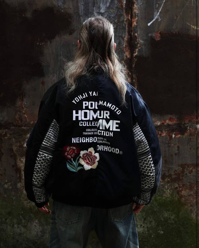 8110 Yohji Yamamoto Pour Homme collaborates with Neighborhood to launch a limite