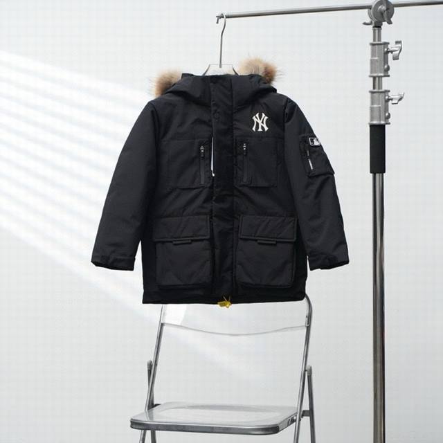 Factory Price P Second Generation Fur Collar Children's Clothing Mlb | Yankees D