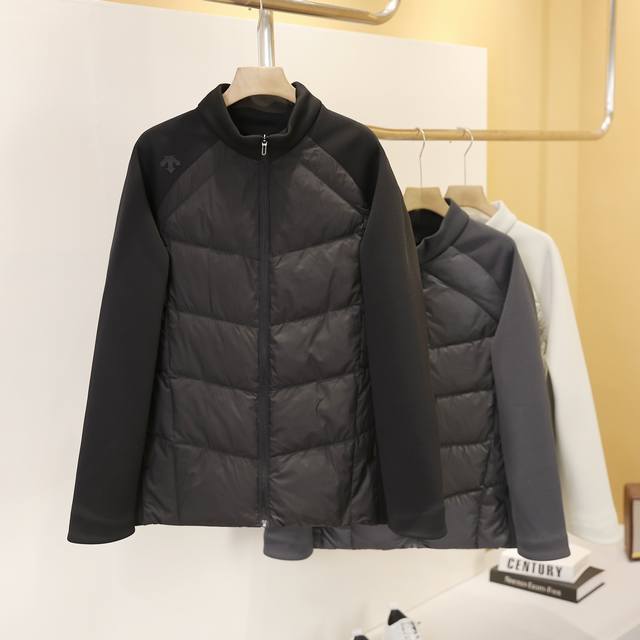 Zhang Yi's Descente Lightweight Patchwork Down Jacket Ds Descente 2024 Autumn/Wi