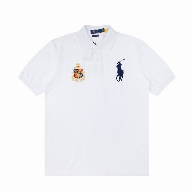 R31 Polo Ralph Lauren Basic Big Pony Collar Polo Shirt T-Shirt Short Sleeve S~XX