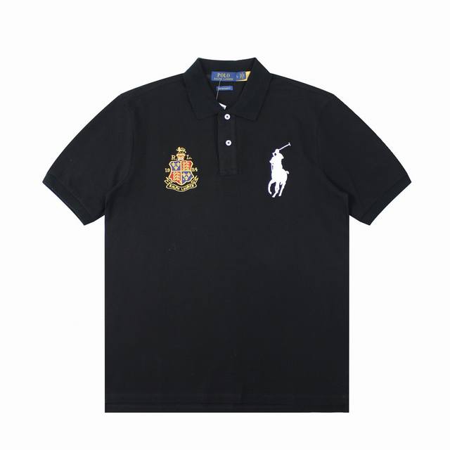 R31 Polo Ralph Lauren Basic Big Pony Collar Polo Shirt T-Shirt Short Sleeve S~XX