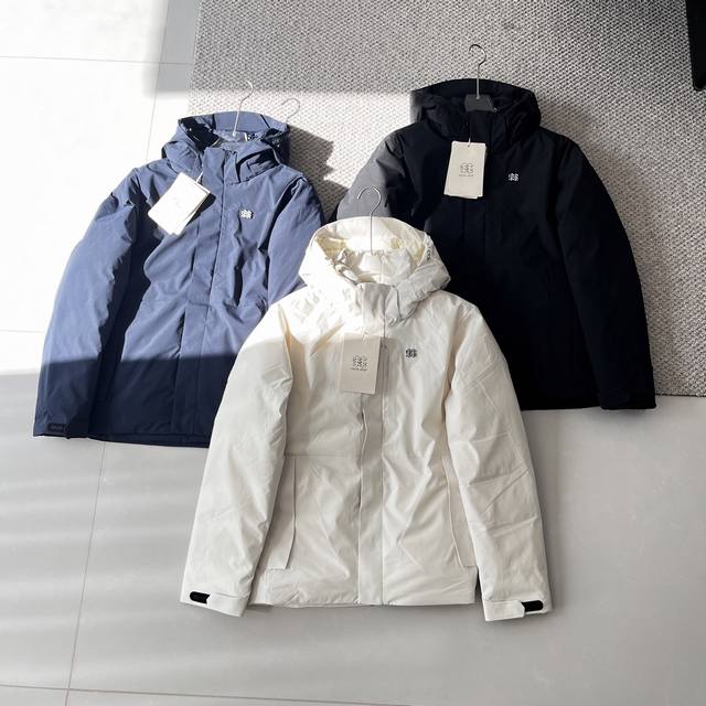 Kolon Sport Men's Outdoor Water-Repellent Lightweight Goose Down Jacket, Windpro