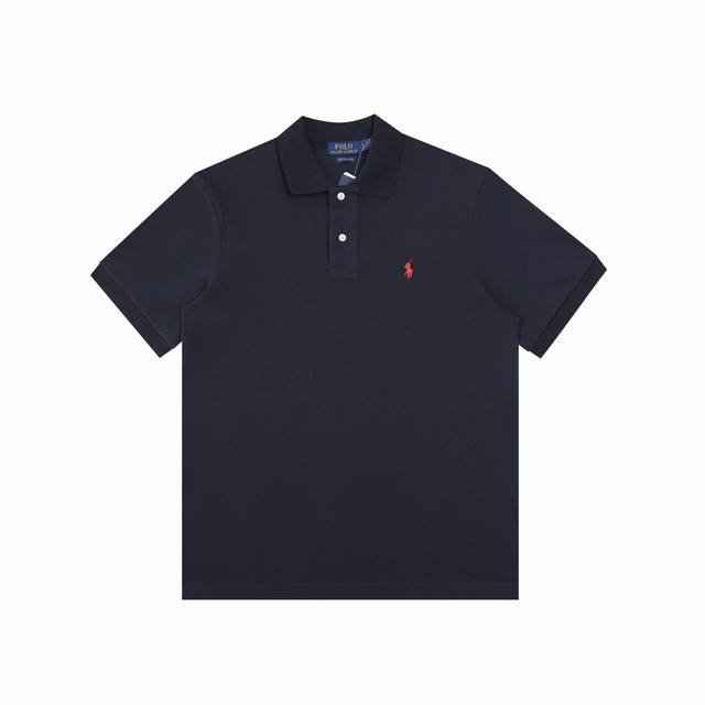 R30 Ralph Lauren Classic Basic Pony Embroidered Logo Opolo Shirt T-Shirt Short S