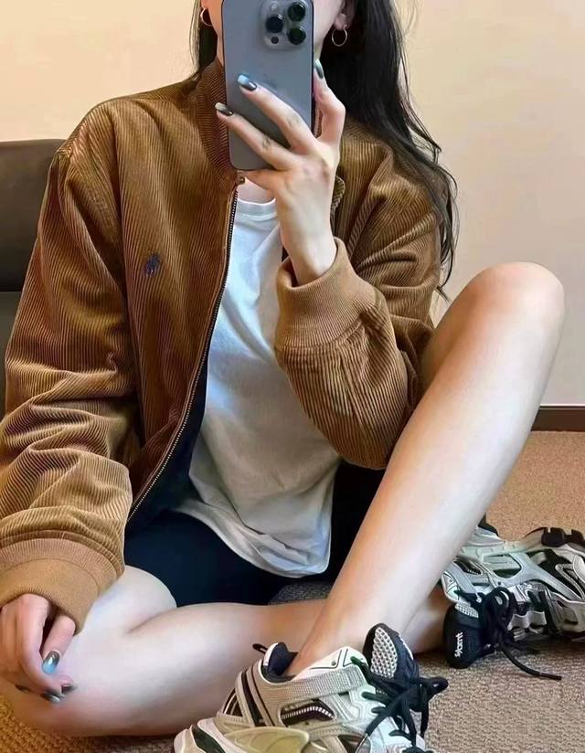 Ralph Lauren Harrington Old-Money Style Polo Ralph Lauren Fw22 Solid Color Logo