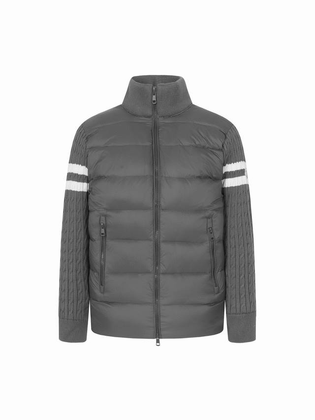 Style No.: Tt131 Moner 2025 Newest Fashion Designer Wool Knit Down Jacket. The d