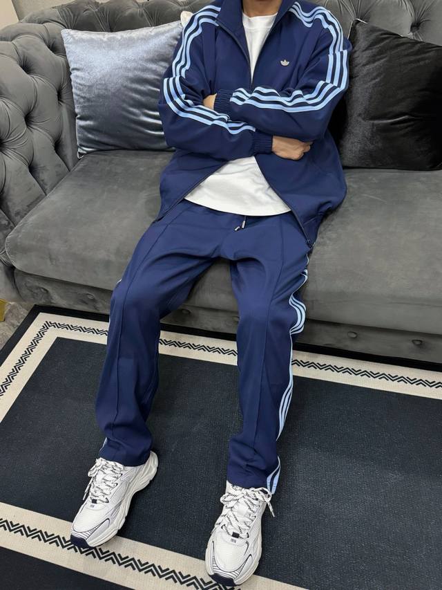 Jacket Lover Pants Lover Adidas Originals 25S New Stand Collar Sporty Loose Jack